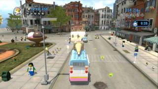 LEGO City Undercover Wii U  Unlocking All Heavy Vehicles All Vehicle Token Locations [upl. by Gussie]