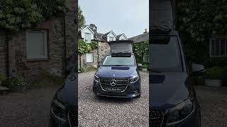 One Click amp the Roof Tent goes away 😎 2024 Mercedes VClass Marco Polo shorts [upl. by Haleak]