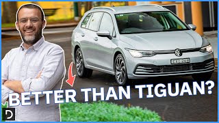 2023 Volkswagen Golf 110TSI Life Wagon  Better Than A Tiguan  Drivecomau [upl. by Ahseena]