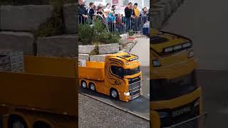 Tamiya SCANIA 770 S Fechtner Modellbau  Faszination Modellbau Friedrichshafen 2023 [upl. by Euqram969]