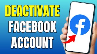 How to Deactivate Facebook Account  2024 Full Guide [upl. by Martina]