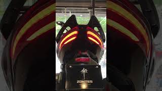 Zontes 155 DMonster scooter in Bangladesh [upl. by Aicilram852]