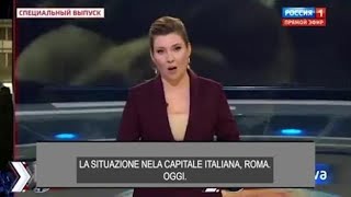 Acca Larenzia la tv russa critica l’Italia «LEuropa torna al nazismo» [upl. by Gardel]