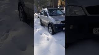 Daihatsu Terios 13 snow off road offroad 4x4 [upl. by Mackie]