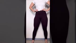 Leggings that hold up Fabletics Define Powerhold High Waisted 78 Legging Try On Review Haul [upl. by Iru]