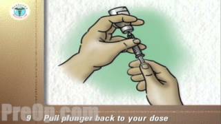 Injecting Insulin  Patient Education PostCare Task Medical HD [upl. by Tirza432]