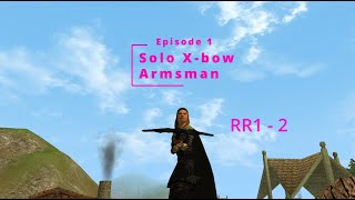 Solo XBow Armsman Ep 1  DAoC Eden [upl. by Akinnej]