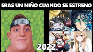 MR INCREIBLE PERO CADA VEZ MAS VIEJO VERSION CUANDO SE ESTRENO ESTE ANIME MEME🍥 [upl. by Guevara]