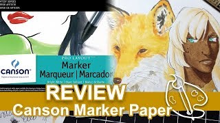 Canson Marker Paper Review [upl. by Eitsirk141]