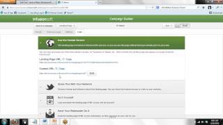 How to build a landing page in Infusionsoft [upl. by Nevarc]