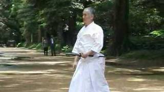 Aikido  Boken INABA MINORU KASHIMA SHIN RYU KENJUTSU5avi [upl. by Lelah]