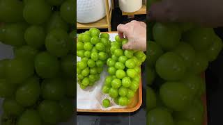 MUSCAT GRAPE grape muscat fruit food foodie short shortsvideo shorts [upl. by Cornie]