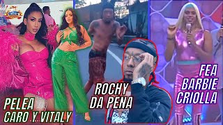 LA BARBIE CRIOLLA  ROCHY DA ASCO EN CALLE  VITALY PELEA CON CARO  NAHIONY Y ABEL CANTAN [upl. by Gothar]