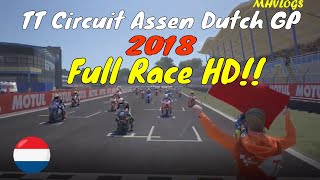 MotoGP 2018  TT Circuit Assen DutchGP  Full Race Dutch GP 2018  FULL HD Gameplay PC The Champ [upl. by Atnwahsal]