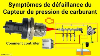 Les symptômes de défaillance du capteur de pression de carburant  SIMOAUTO [upl. by Nirek178]