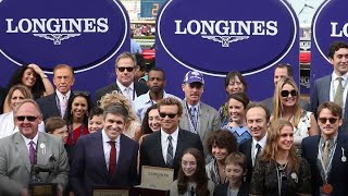 THE 2021 LONGINES AND IFHA INTERNATIONAL AWARD OF MERIT THE NIARCHOS FAMILY [upl. by Niliak834]