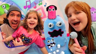 BABY RAiNBOW GHOSTS visit Doctor Adley Niko and Navey play neighborhood Animal Vet with new merch [upl. by Ahtiekahs]