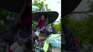 🔮 INCREDIBLE Hecate Cosplay  HADES 🌒 shorts [upl. by Mastrianni728]