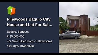 Pinewoods Baguio City House and Lot For Sale RFO [upl. by Odraccir]