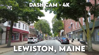 🚗 Ultimate Lewiston Maine Drive in 4K Discover Hidden Gems and Local Delights 🌟 [upl. by Proudman729]