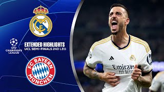 Real Madrid vs Bayern Extended Highlights  UCL SemiFinals 2nd Leg  CBS Sports Golazo [upl. by Jolynn]