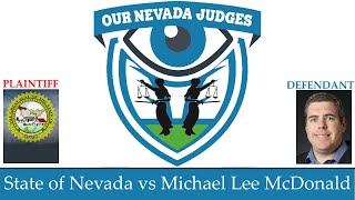 The State of Nevada vs Michael McDonald October 7 2019 [upl. by Timotheus]