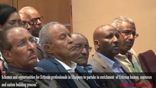 Embassy Media  Presentation by Pro Tadesse Mehari–Higher Education in Eritrea [upl. by Magnuson]