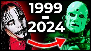 Slipknot 2024 vs 1999 mask comparison [upl. by Herwig616]