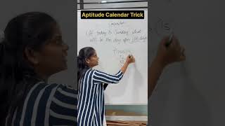 Aptitude Shortcuts amp Trick 7  Master the Calendar Trick [upl. by Ahtenek]