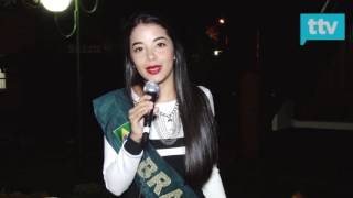 MACARENA DEL SOL SOSA reina de la Colectividad Brasileña [upl. by Roosnam]