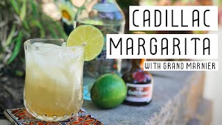 CADILLAC MARGARITA  Super tasty Grand Marnier cocktail recipe [upl. by Sirtimed]