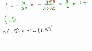 Find maximum height of ball [upl. by Borlow]