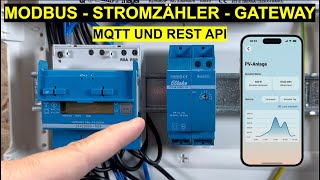 Gateway anschließen und einrichten  Zählerdaten via MQTT und RESTAPI  Eltako ZGW16WLIP [upl. by Alegnat906]