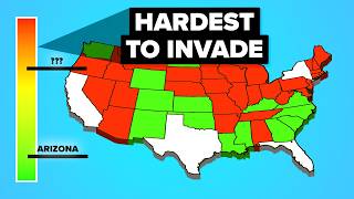 US States IMPOSSIBLE To Invade [upl. by Eitirahc]