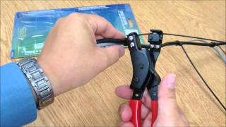 Tech Support How to Use a Cable Tie Tool [upl. by Kissie]