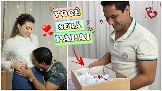 VOCÊ VAI SER PAI CONTANDO GRAVIDEZ PARA O MARIDO  PALOMA SOARES [upl. by Samid423]