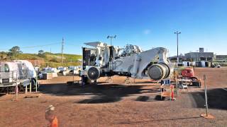 Liebherr  T 282 C Ship to Site Timelapse [upl. by Fancie393]