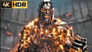 Darkseid Meets Steppenwolf Scene 4K HDR  Snyder Cut [upl. by Yance]