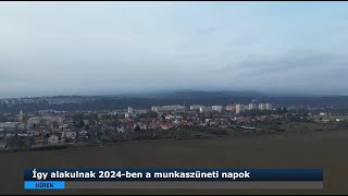 Így alakulnak 2024ben a munkaszüneti napok [upl. by Horten]