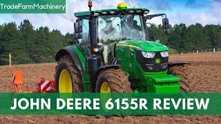 John Deere 6155R tractor test review  Farms amp Farm Machinery [upl. by Cruz519]