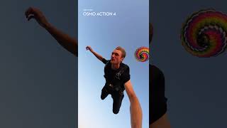 Unleash your wild side with Osmo Action 4 🪂 ChrisFinck skydiving shorts [upl. by Clinton]