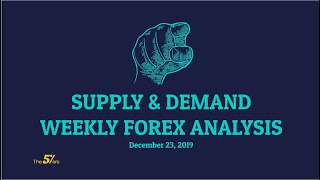 Weekly Supply amp Demand Forex Analysis  December 23 2019 [upl. by Turnheim573]