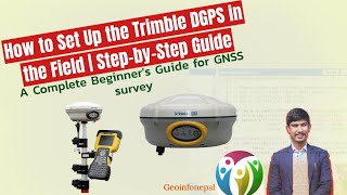 How to Set Up the Trimble DGPS in the Field  StepbyStep Guide  Part 1 [upl. by Okier2]