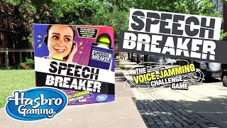 Speech Breaker Game Official Spot  Hasbro Gaming [upl. by Atikin]