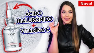 Novo Sérum Liftactiv Supreme HA Epidermic Filler  Vichy  Carol Ramos [upl. by Tarryn]