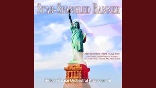 Star Spangled Banner Performance Track In quotDFlatquot [upl. by Atnauqal951]