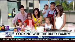 Rep Sean Duffy and Family making Wisconsin Pancakes on Cooking With Friends [upl. by Croner903]