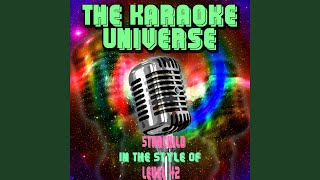 Starchild Karaoke Version In the Style of Level 42 [upl. by Anika]