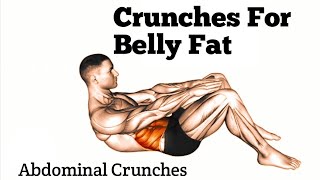 Crunches for belly fat [upl. by Lazes]