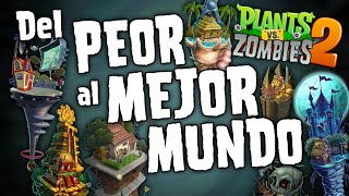 Del peor a mejor mundo  Mi opinión de PvZ2  Loquendo [upl. by Mariann]